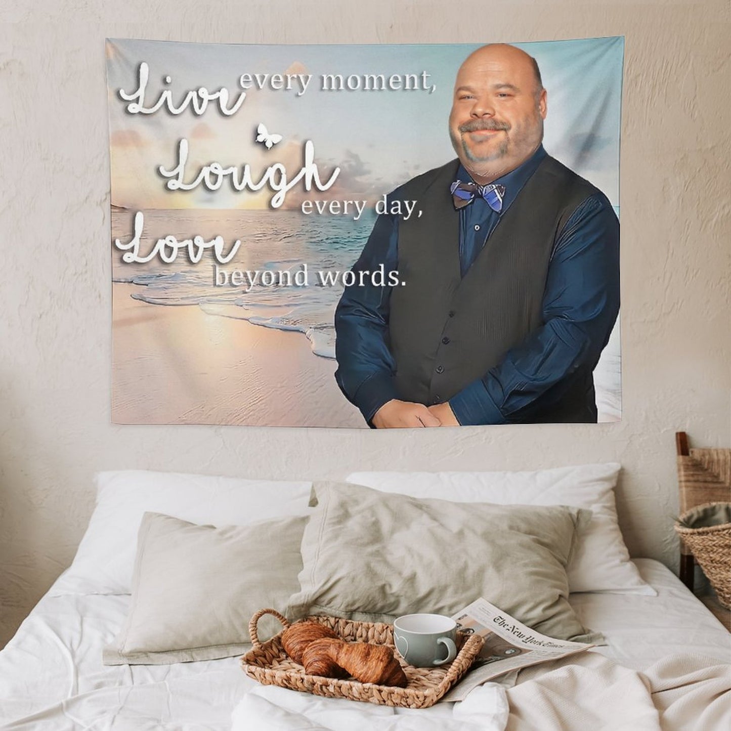 Live, Laugh, Love Bertram Tapestry