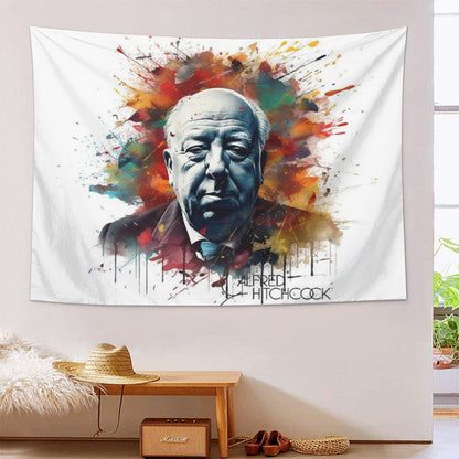 Alfred Hitchcock Multicolored Tapestry