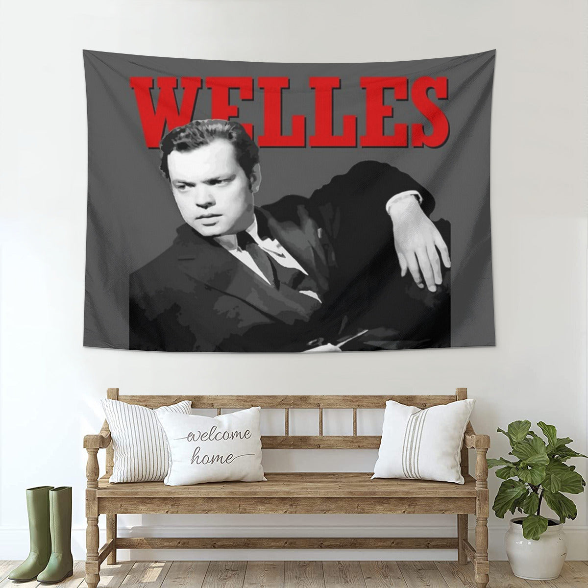 Orson Welles Lounging Tapestry