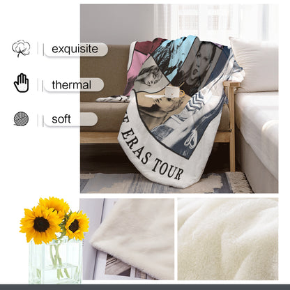 Taylor Swift The Eras Tour 2023 Throw Blanket