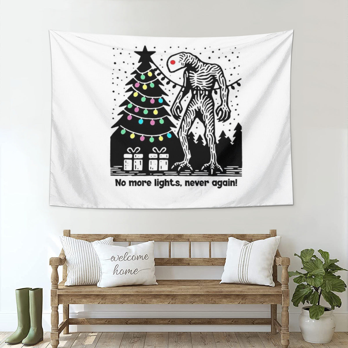 Demogorgon No more lights and gifts never again Tapestry