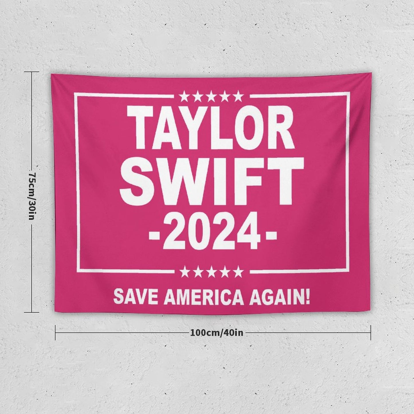 Taylor Swift 2024 Save America Again Tapestry