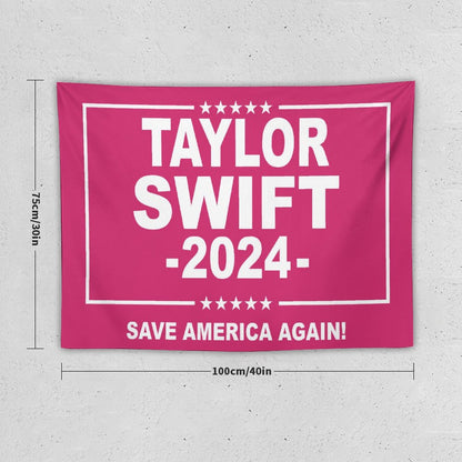 Taylor Swift 2024 Save America Again Tapestry