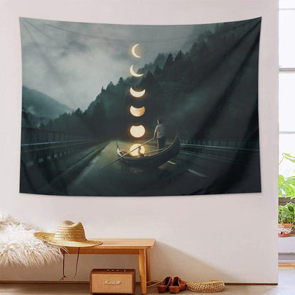 Moon Ride Tapestry