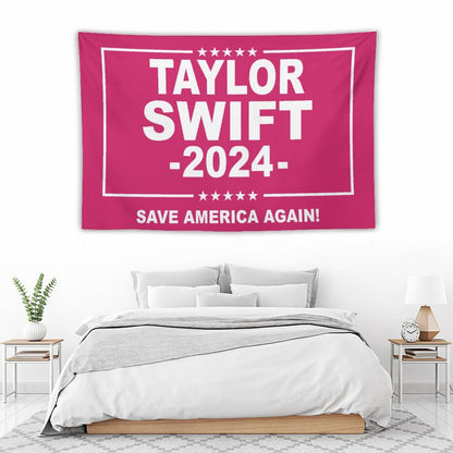 Taylor Swift 2024 Save America Again Tapestry