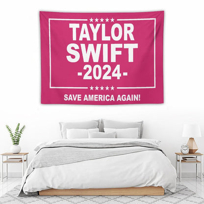 Taylor Swift 2024 Save America Again Tapestry