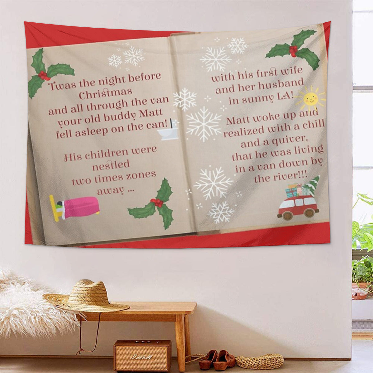 Christmas Story Tapestry