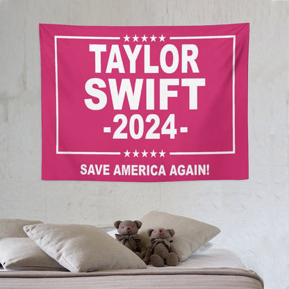 Taylor Swift 2024 Save America Again Tapestry