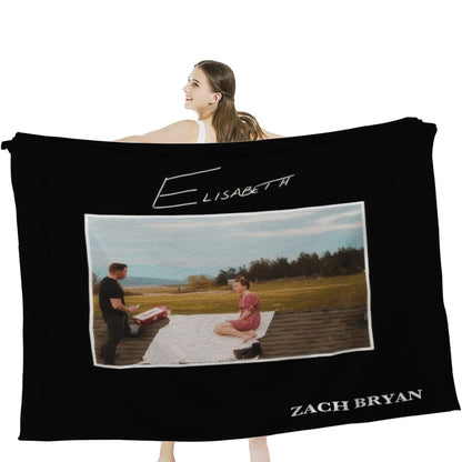 Zach Bryan - Elisabeth Throw Blanket